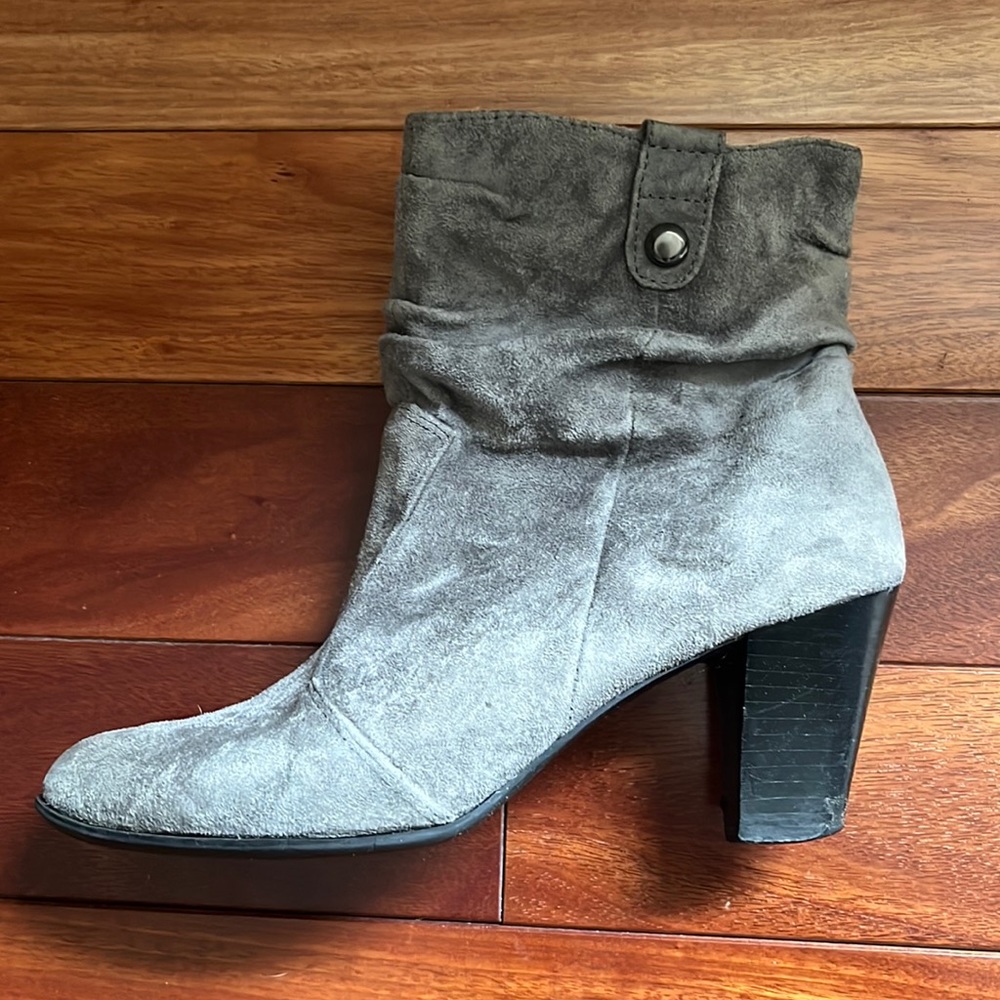Gray Booties
